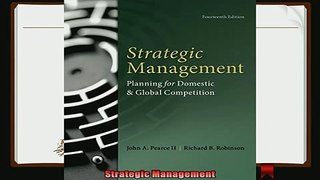 complete  Strategic Management