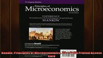 Popular book  Bundle Principles of Microeconomics 7th  Aplia Printed Access Card