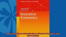 Read here Insurance Economics Springer Texts in Business and Economics