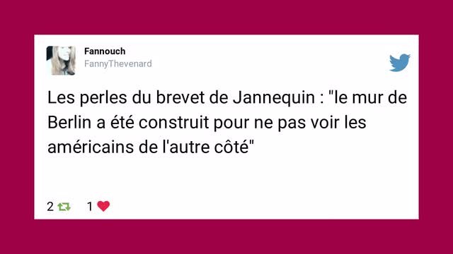 Les plus belles perles du Brevet 2016 (Revue de tweets)