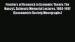 Read Frontiers of Research in Economic Theory: The Nancy L. Schwartz Memorial Lectures 1983-1997