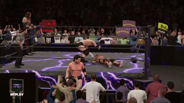WWE 2K16 blackpool brawlers v the outsiders highlights