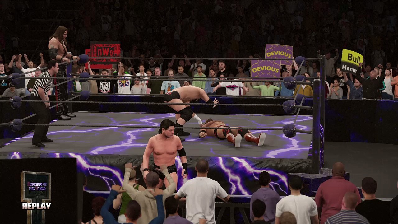 WWE 2K16 blackpool brawlers v the outsiders highlights