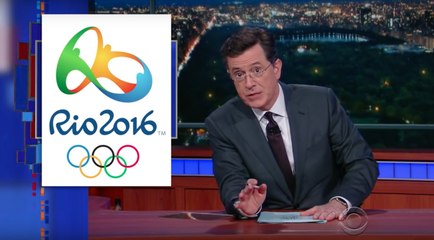 Stephen Colbert sobre as olimpíadas Rio 2016