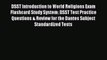 Read DSST Introduction to World Religions Exam Flashcard Study System: DSST Test Practice Questions