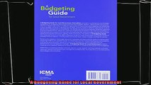 complete  A Budgeting Guide for Local Government