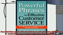 different   Powerful Phrases for Effective Customer Service Over 700 ReadytoUse Phrases and Scripts