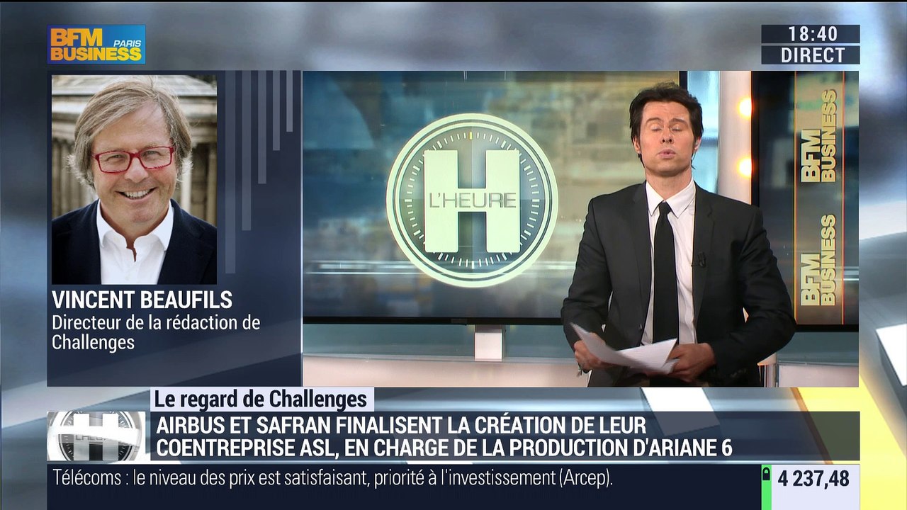 Le regard de Challenges: Airbus et Safran final...