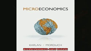 For you  MICROECONOMICSEARLY RELEASE