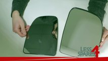 Replacement Wing Door Mirror Glass for Fiat Ducato 2006-2015