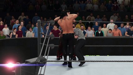 WWE 2K16 baron corbin v fandango