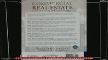 there is  Commercial Real Estate Analysis  Investments