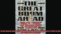 Enjoyed read  Great Boom Ahead Your Guide to Personal  Business Profit in the New Era of Prosperity