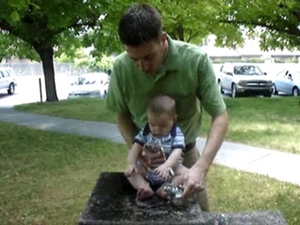 Connor in the COLD Fountain