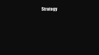 Read Strategy Ebook Free