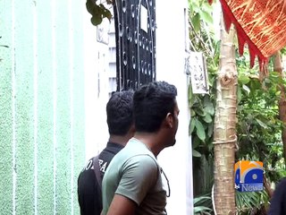 PPP Leaders visit Amjad Sabri's residence to offer condolence -30 June 2016