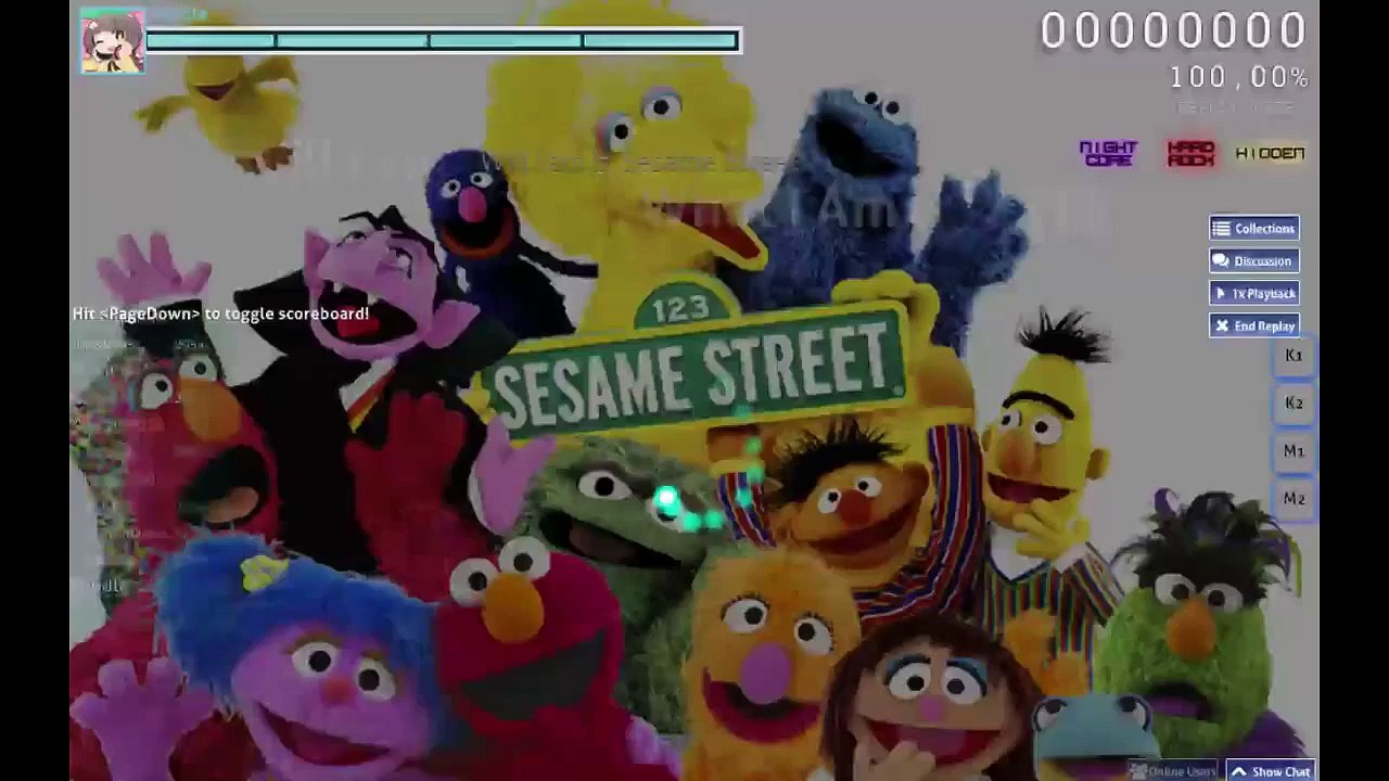 Let's Osu! Will.i.am & Sesame Street - What I Am [Hard]