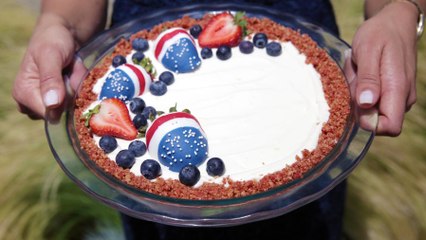 A Recipe Worth Doubling: This No-Bake Patriotic Cheesecake