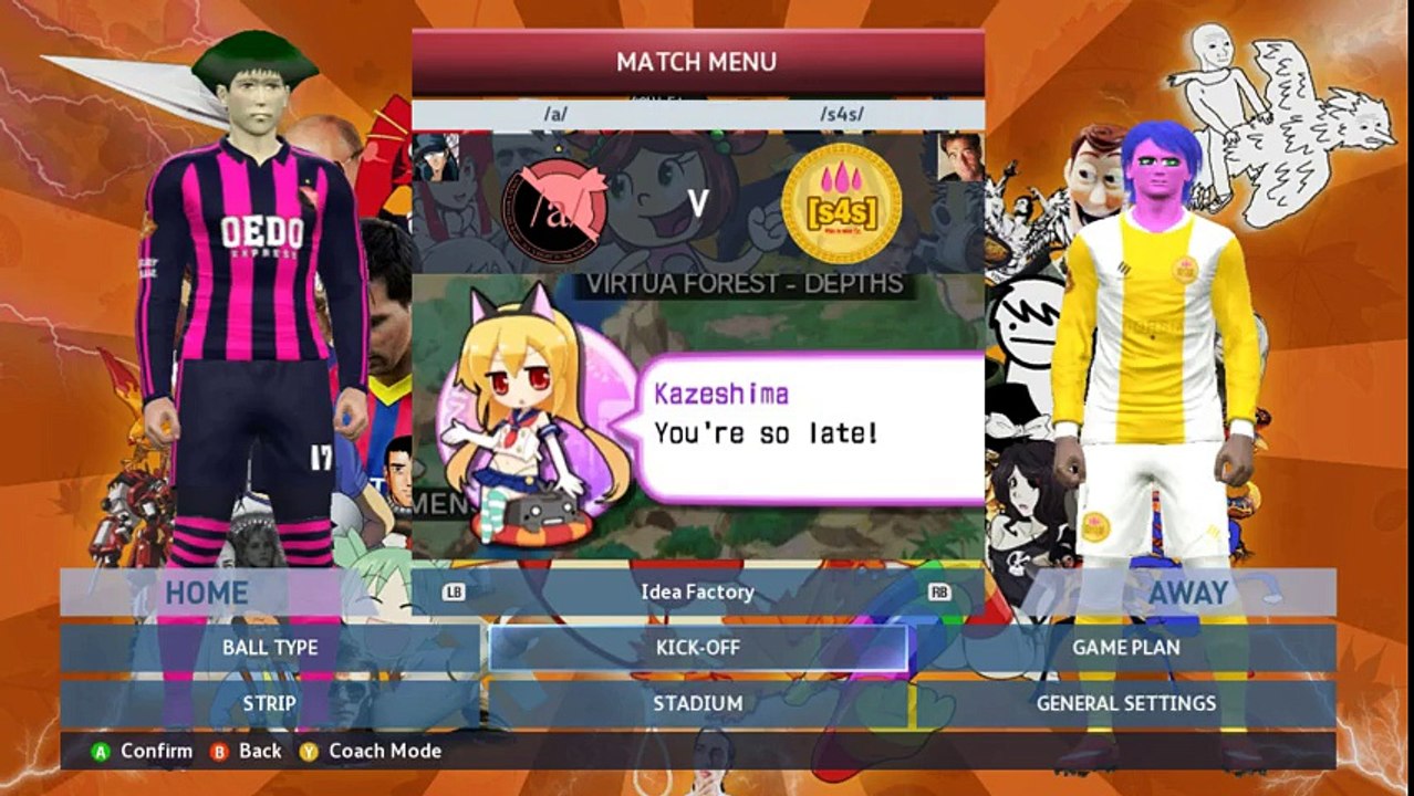 2015 4chan Autumn Babby Cup group H - /a/ vs [s4s]