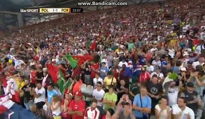 1-1 Poland - Portugal Goal HD Renato Sanches 30.06.2016