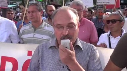 Uşak'ta Terör Protesto Edildi