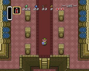 Legend of Zelda a Link To The Past gameplay #2 Making My Way Through The Basement!
