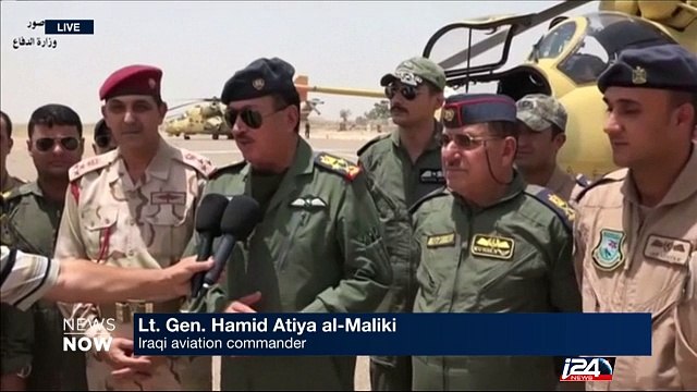 U.S.-led coalition strikes dozens of I.S. targets around Falujah