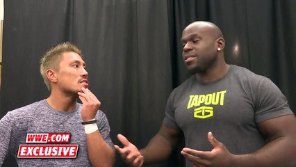Akira Tozawa and Apollo Crews "shake it up": June 30, 2016