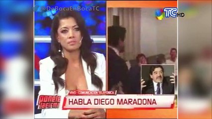 Paola Miranda habla sobre la polémica generada con Diego Maradona