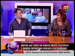 El mal momento de Matías Alé