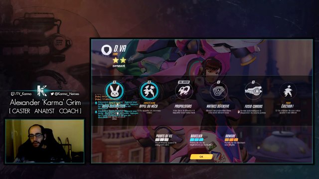 OVERWATCH FR D.VA GAMEPLAY Pro gameuse