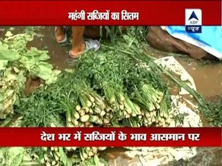 Prices of vegetables touch the sky
