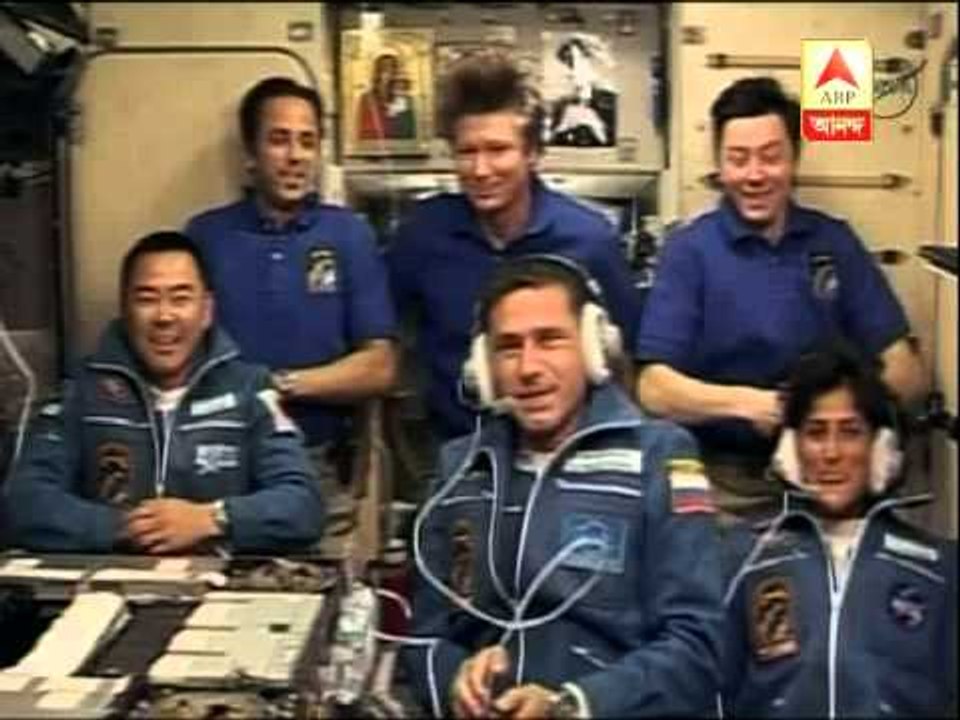 Sunita Williams talks from the space station