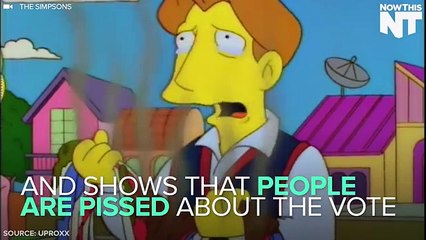 Así es como Los Simpons explican la salida de Reino Unido de la Unión Europea