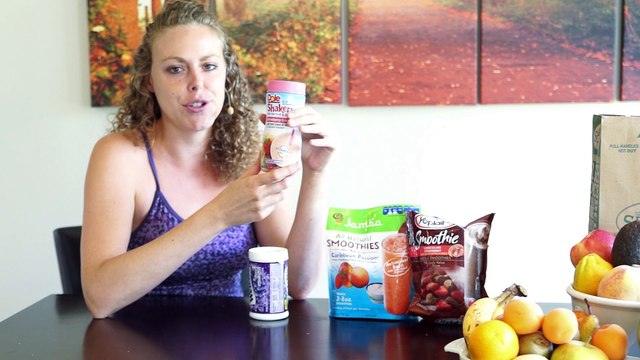 Worst Instant Smoothie Mixes & How To Make A Healthy Smoothie Basics For Breakfast or Snacks