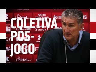 COLETIVA PÓS-JOGO - BAUZA - SPFC X FLUMINENSE | SPFCTV