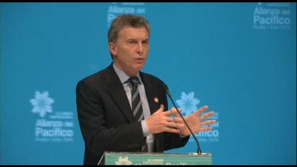 Impulsar acercamiento del Mercosur con Alianza Pacífico, el objetivo de Macri