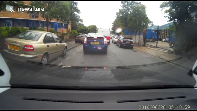 Man shuts car door on friend's head after crash