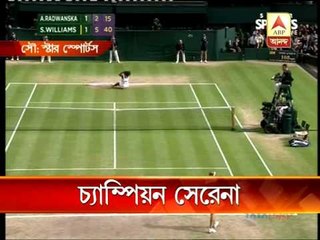 Wimbledon - Serena Williams champion