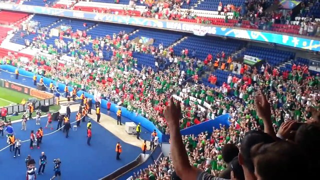 EURO2016 - Northern Ireland vs. Wales - 25.06.2016 - Parc des Princes Paris - Will Grigg's On Fire