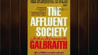 Enjoyed read  The Affluent Society