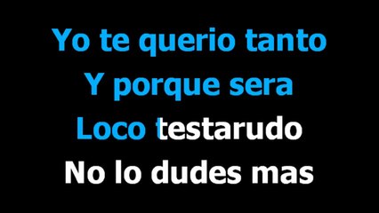 No me ames - Jennifer lopez y Marc anthony - Karaoke - Letra