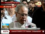 I am honoured and grateful, says Pranab after filing his nominations