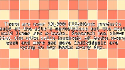 E-Books: Write a Best Seller for ClickBank