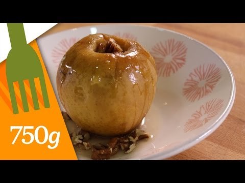 Pommes au four farcies aux noix de pécan et miel - 750 Grammes (Recette sponsorisée)