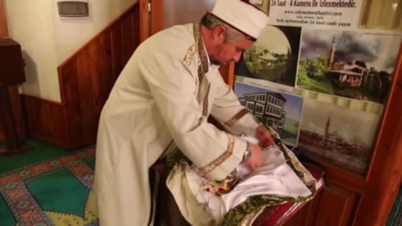 Dar'ül-Hadis Camisi'nde Sakal-ı Şerif Heyecanı - Edirne