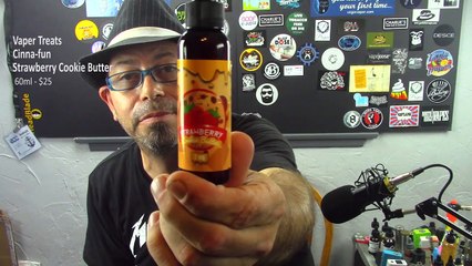 Vaper Treats - Strawberry Cookie Butter = Cinna-fun - Juice Review