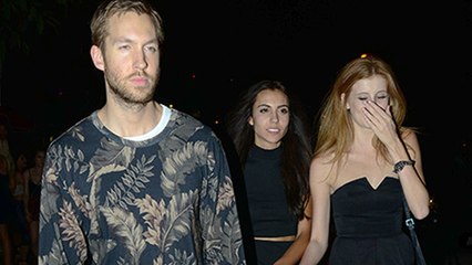 Calvin Harris Caught Making with Mystery Brunette