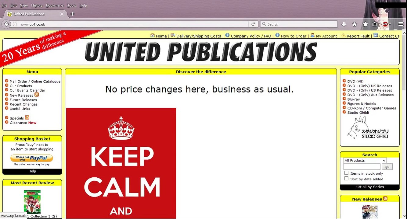 An apology and some news