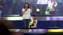 Vice President Leni Robredo thanks her supporters at thanksgiving party